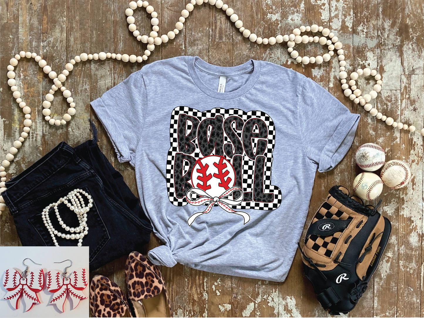 Checkered Baseball
