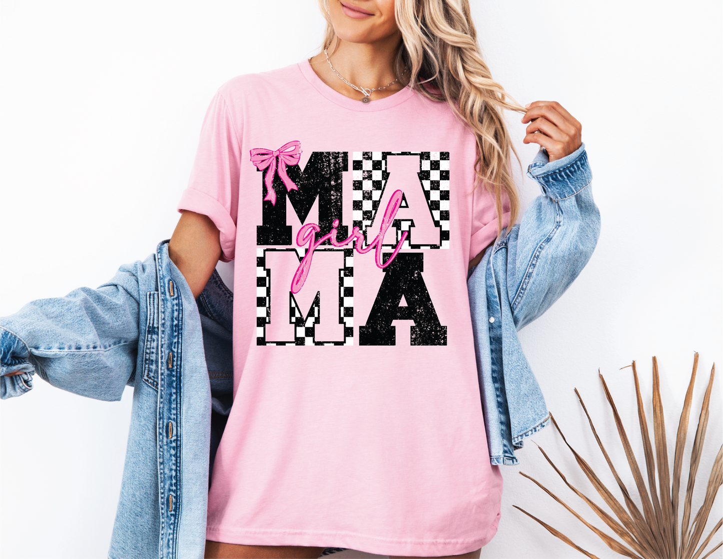 Girl Mama Checkered