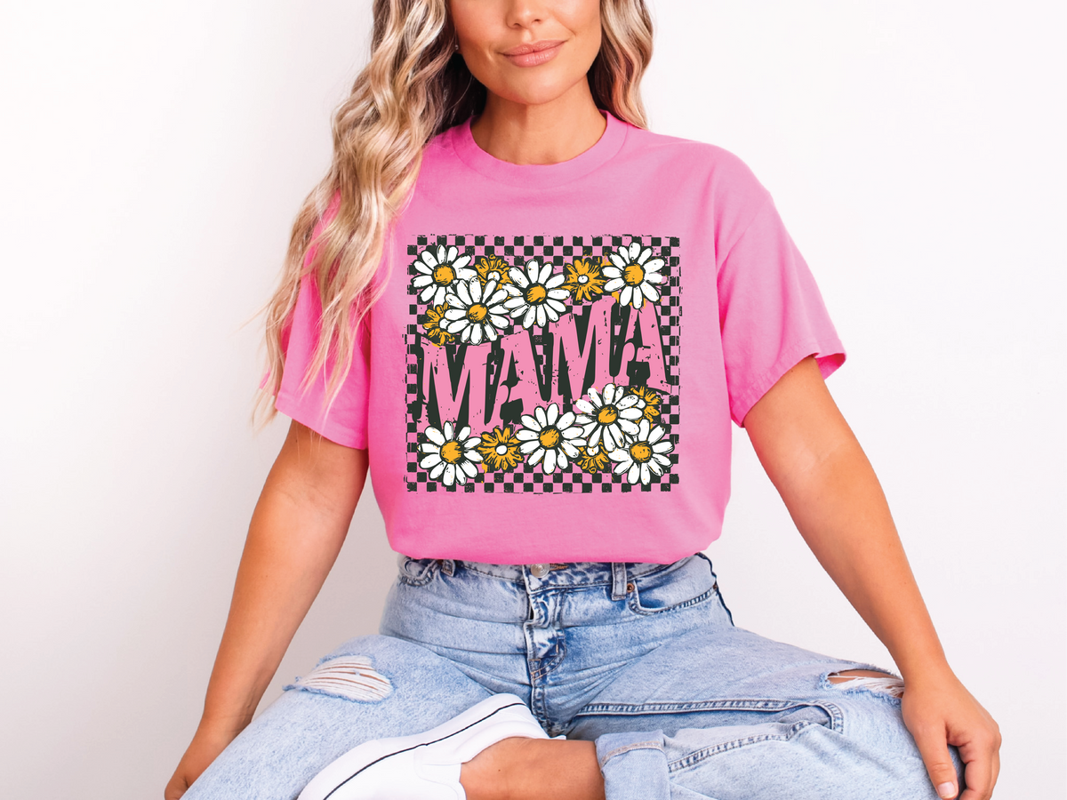Mama Checkered Daisies