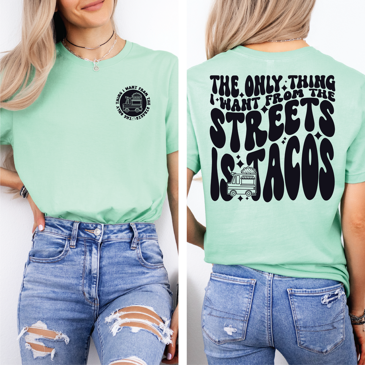 Only Thing I Need From The Streets Graphic Tee