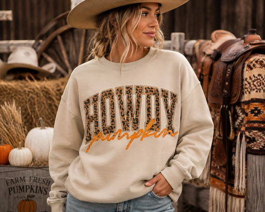 HOWDY Pumpkin- Unisex Sweatshirt/Tee