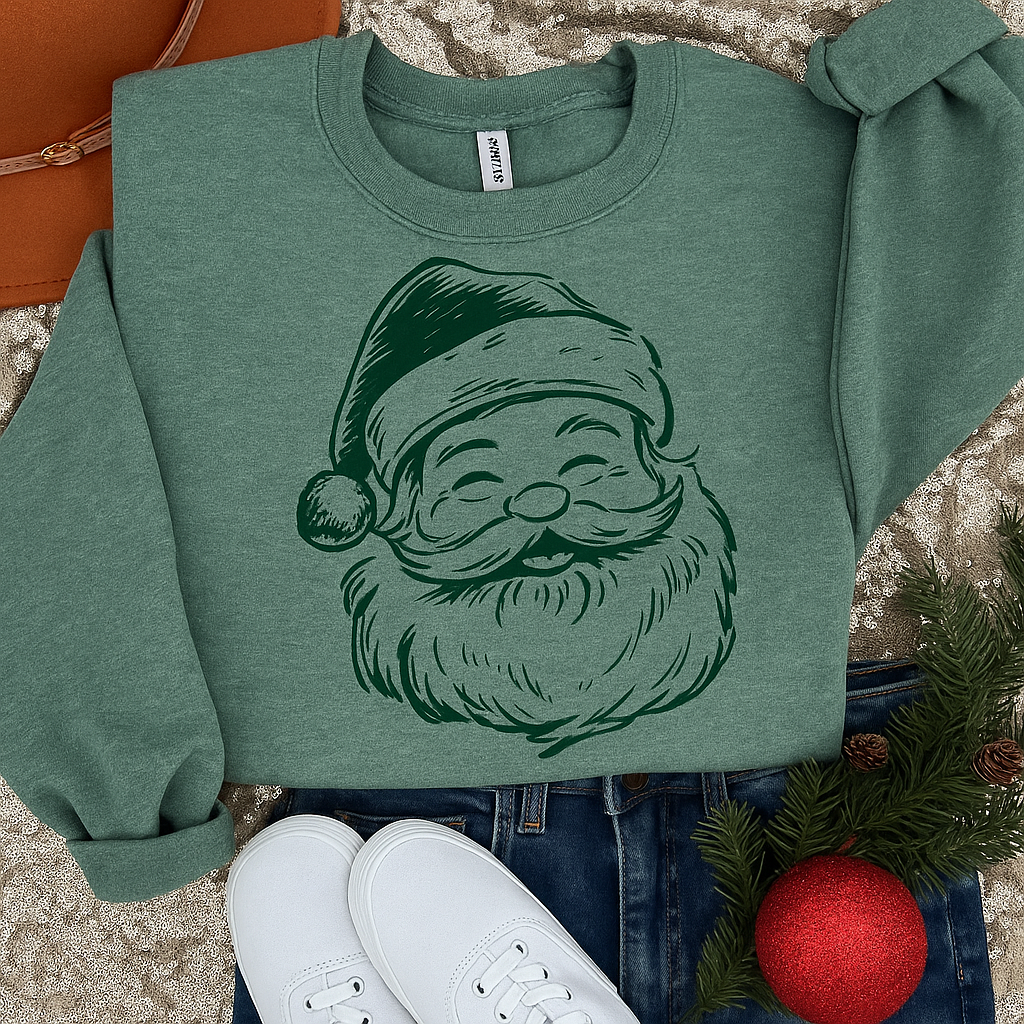Hand Drawn Santa