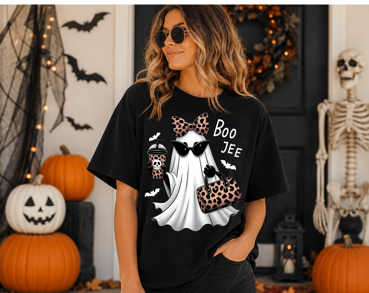 Boojee Leopard Ghost -Unisex Graphic Sweatshirt/Tee