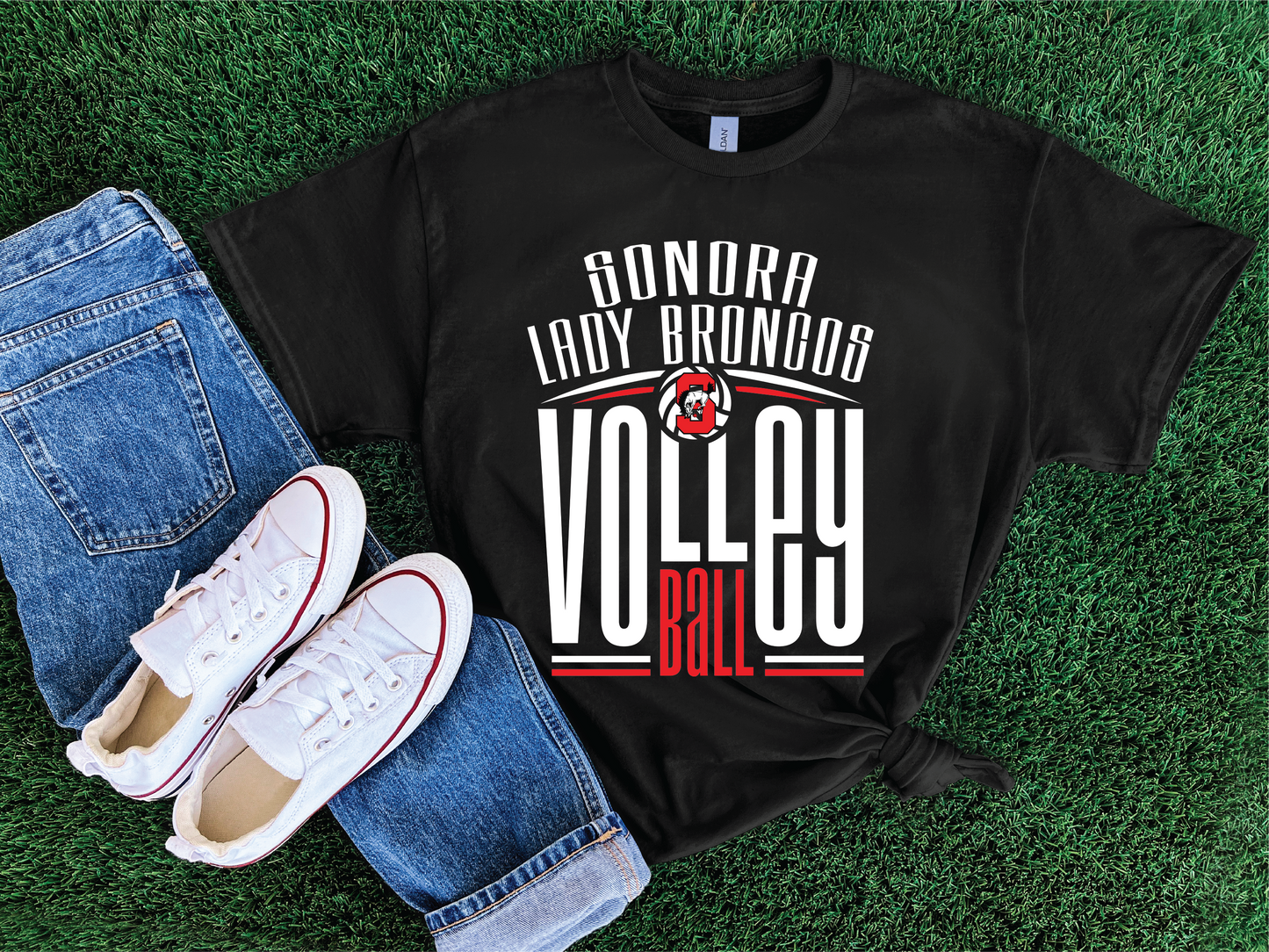 Volleyball School Spirit Tee
