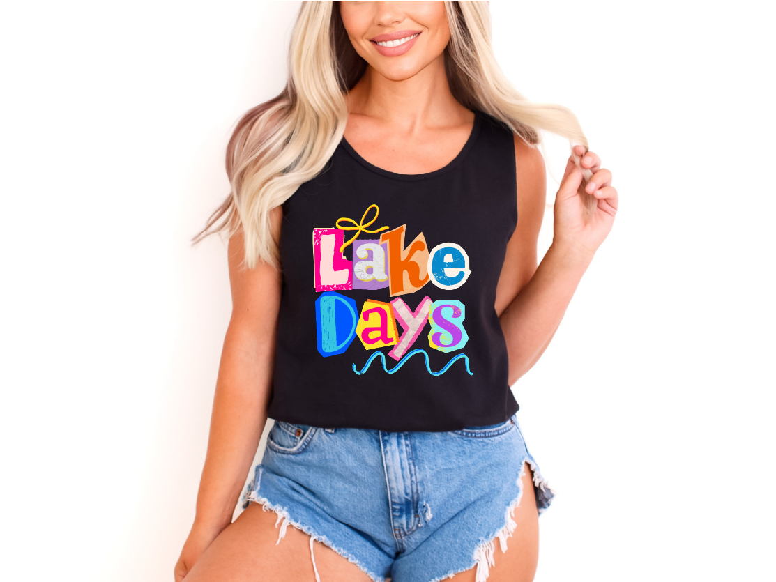 Lake Days- Unisex Tank Top