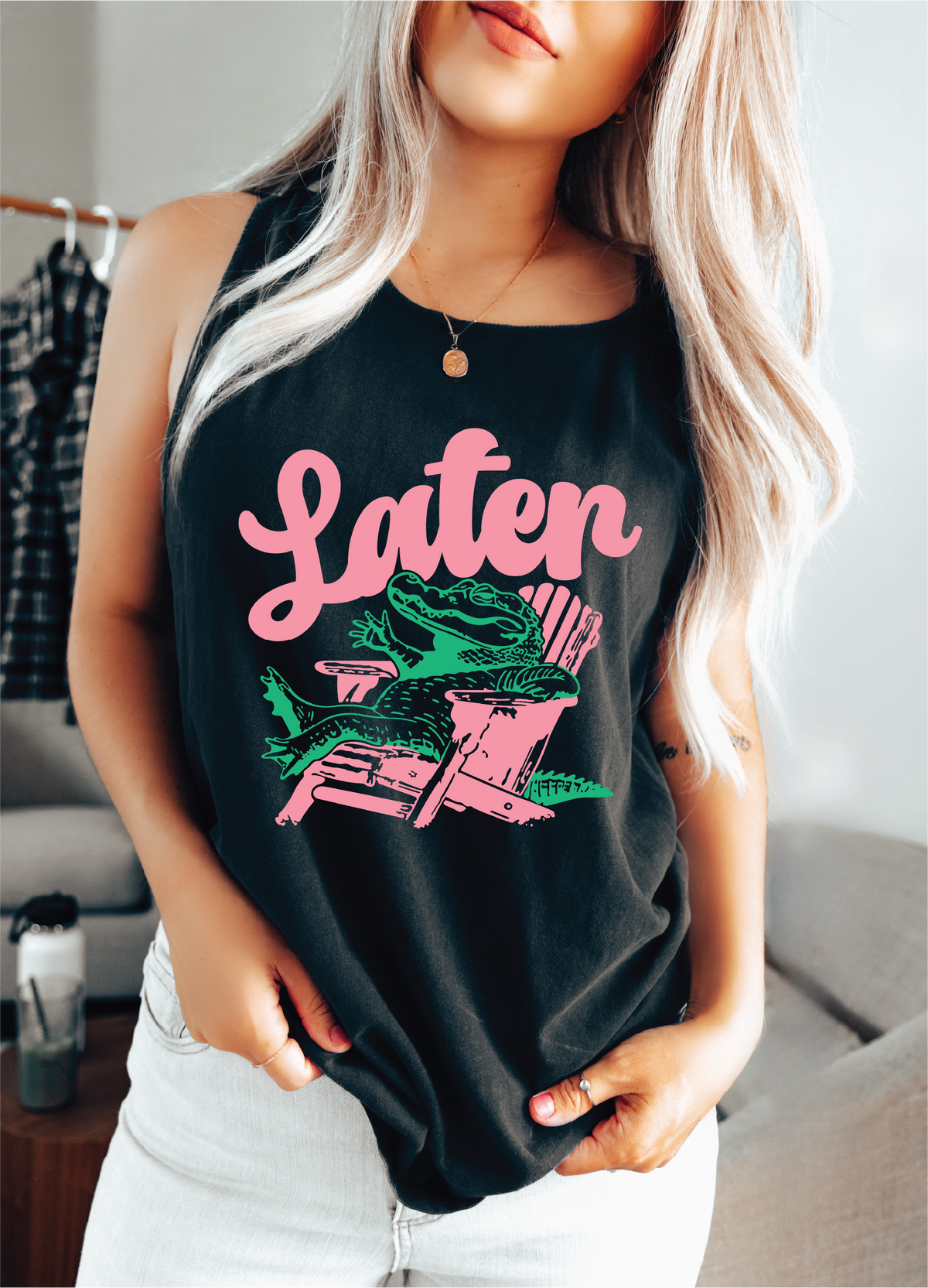 Later Gator- Unisex Tank Top