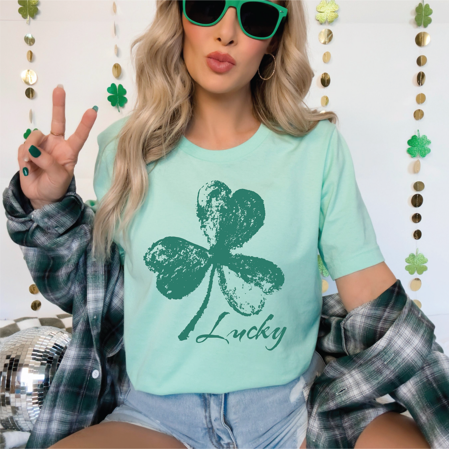 Lucky Shamrock- Graphic Tee