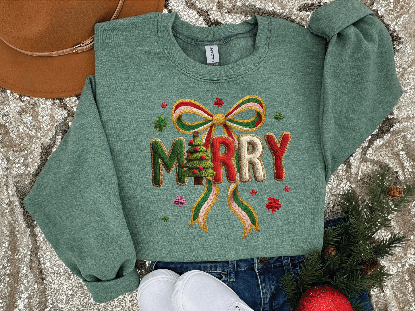 Faux Yarn Merry