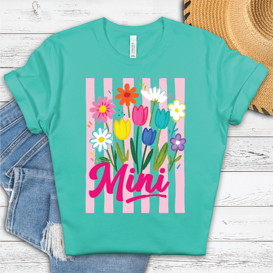 **CUSTOMIZABLE** Mini Floral -Mothers Day Unisex Graphic Tee