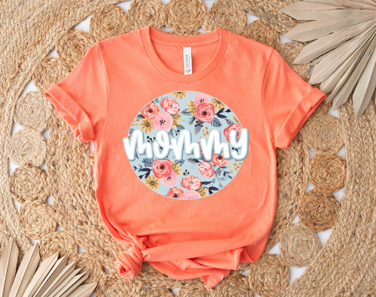 Mommy- Floral Circle