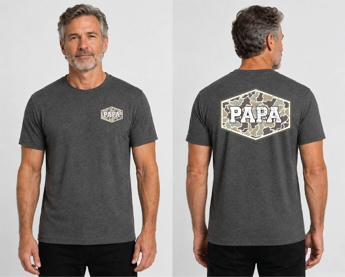 Papa Duck Camo- Unisex Graphic Tee