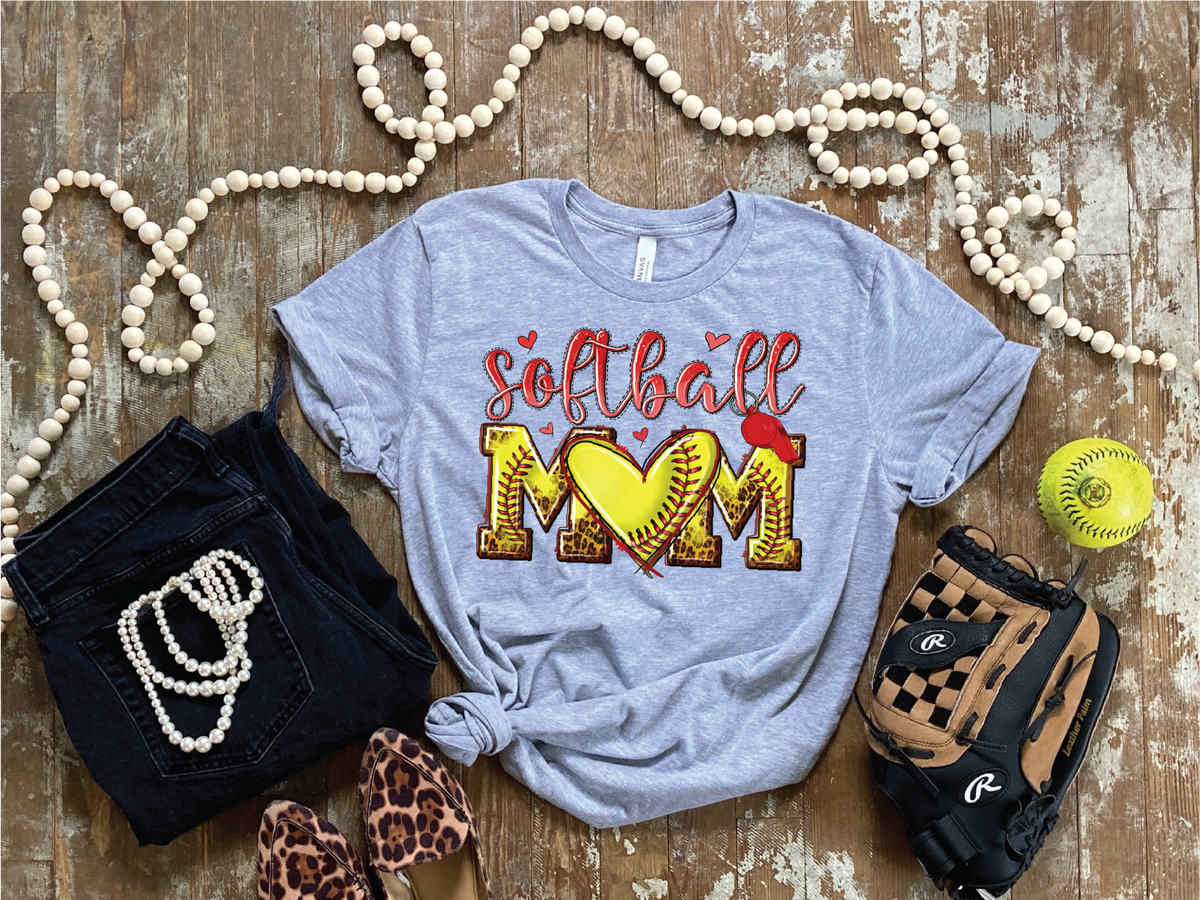 Softball Mom- Unisex Graphic Tee